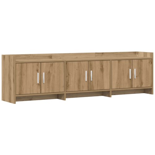VidaXL TV omarica 168 x 33 x 47 cm Artisan hrast Inženirski les, (5000247737) Slike