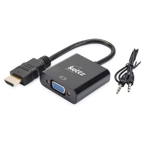 Kettz HV-5500 HDMI na VGA konvertor M&amp;ndash;Ž + audio Slike