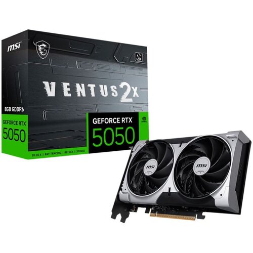 MSI GeForce RTX 5050 VENTUS 2X OC 8G Graphics Card w/ HDMI, Triple DP Cijene