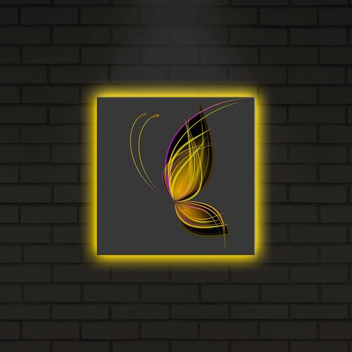 Wallity Zidna slika sa LED osvetljenjem 2828DACT-19, 28x28 cm Cene