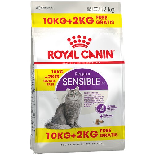 Royal Canin 10 kg + 2 kg gratis! hrana za mačke - Regular Sensible 33 Cene