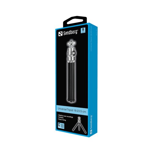 Sandberg stojalo za kamero - univerzalno stojalo (univerzalni vijak, nastavljiva vi&amp;scaron;ina: 16-23,5 cm, aluminij) Slike
