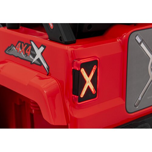  Auto na akumulator OFF ROAD Speed 4x4 - crveni Slike