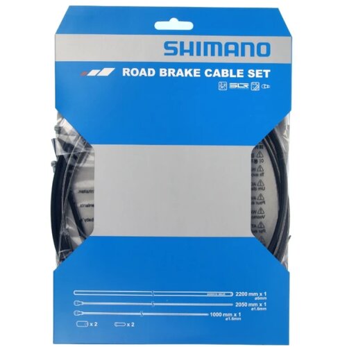 Shimano bužir i sajla kočnice road sus inner cable 1000MM/2050MM outer casing slr 2200MM x 1 inner &amp;amp; outer end cap x 2 Y80098019 Slike
