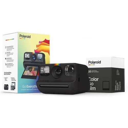 Polaroid fotoaparat Everything Box Go, črn Slike