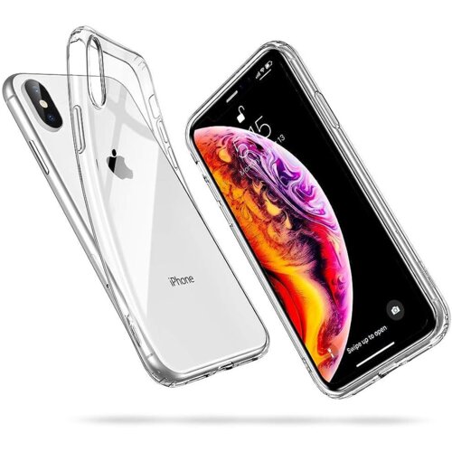 Onasi ultra tanek silikonski ovitek za iphone xs max - prozoren Cene