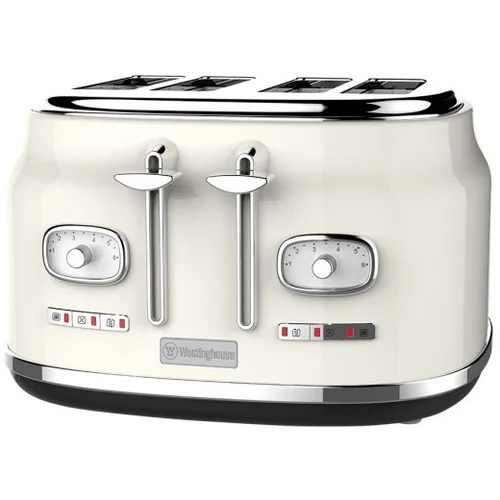 Westinghouse Opekač kruha Retro White 4 slice WKTTB809WH