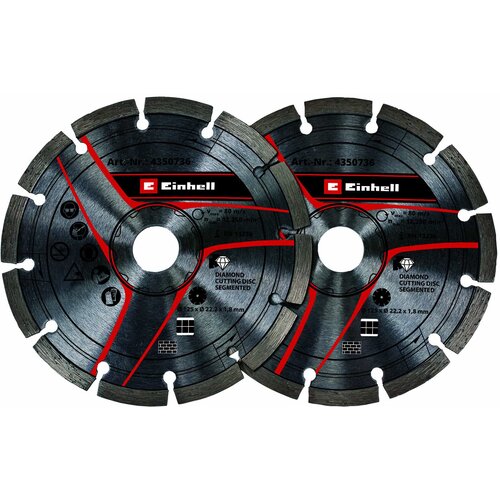 Einhell Dijamantski diskovi 125mm TC-MA 1300 (2 kom) /12906 Cene