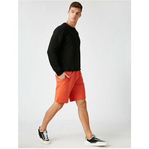 Koton Shorts - Orange - Normal Waist Slike