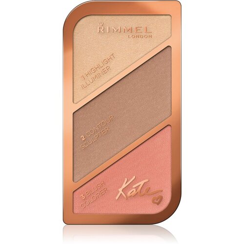 Rimmel London Kate paleta za konture obraza odtenek 002 Coral Glow 18.5 g Cene