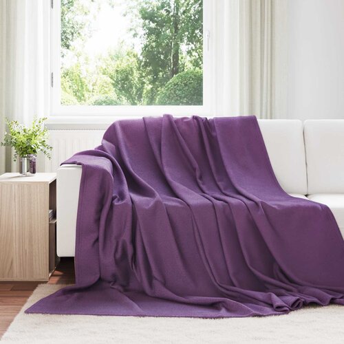  Pokrivači za bacanje 24 pcs Ljubičasta 270 x 240 cm Runo Cijene