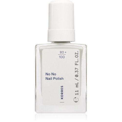 Korres No No Nail Polish lak za njegu noktiju nijansa 02 Milky White 11 ml Cijene