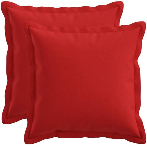  Presvlaka za jastuk 2 kom. HOUTEN Crvena 30 x 30 cm Umjetni lan - Crvena 30 x 30 cm 2 Cijene