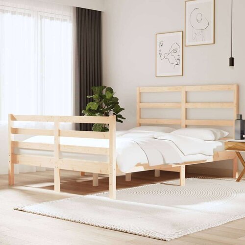  Posteljni okvir iz trdne borovine 120x190 cm, (20644031) Slike