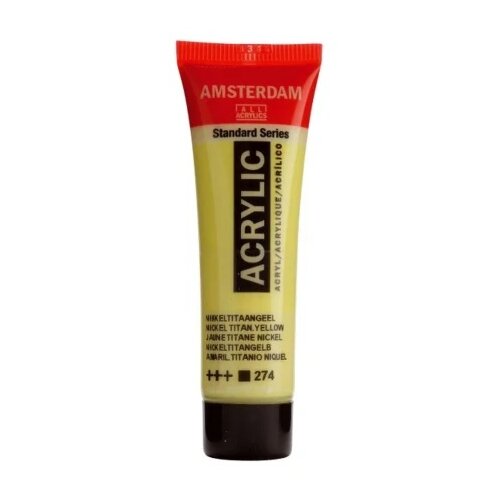 Royal Talens amsterdam akrilna boja 20ml - odaberite nijansu nick. titanium yellow ( 681031 ) Slike