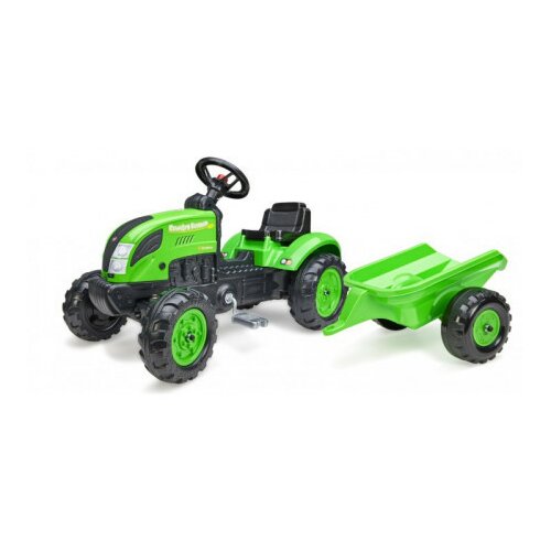 Falk Toys Falk traktor sa prikolicom country farmer zeleni ( A074781 ) Slike