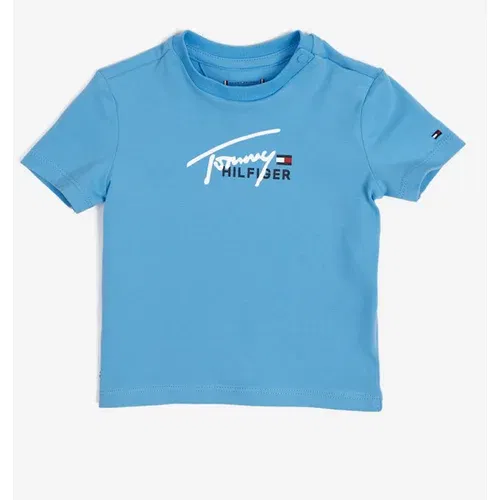 Tommy Hilfiger Majica otroška Modra