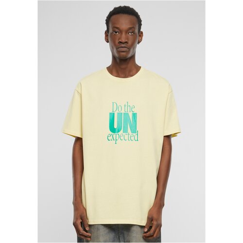 Mister Tee Men&amp;#039;s T-shirt Do The Unexpected Oversize yellow Slike