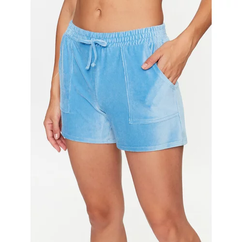 Hunkemöller Kratke hlače pižama 203213 Modra Comfortable Fit