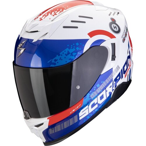 Scorpion Exo-520 evo air titan white-blue-red Slike