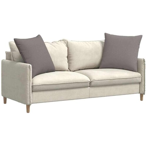 VidaXL jastučići za sofu 2 pcs sivo-smeđa 60 x 60 cm tkanina Slike