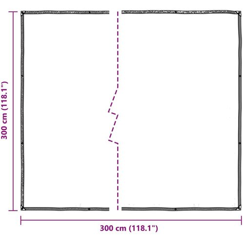  s rupama *Transparent*an 3 x 3 m Polietilen - 3 x 3 m Slike