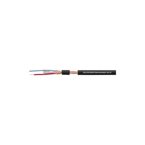 Helukabel Mikrofonski kabel 2 x 0.22 mm crne boje 400038 roba na metre Cijene