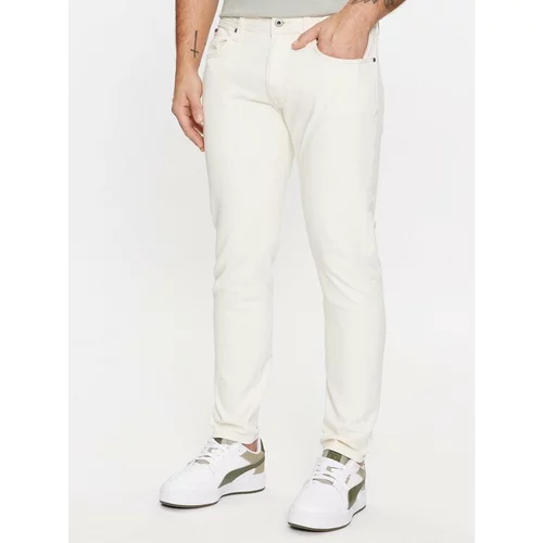 PepeJeans Jeans hlače PM207390WI5 Écru Tapered Fit