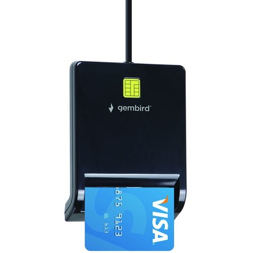 Gembird FD2-SCR USB smart card reader, black Cijene