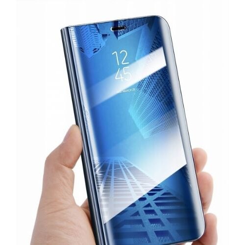 Onasi clear view za samsung galaxy A10 A105 - modra Slike