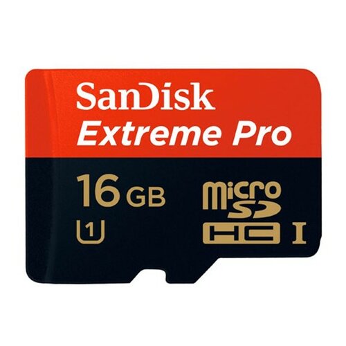 Sandisk Extreme Pro microSDHC 16GB UHS-I - SDSDQXP-016G-X46 memorijska kartica Slike