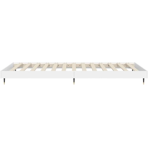  Okvir za krevet bijeli 90x190 cm konstruirano drvo Slike