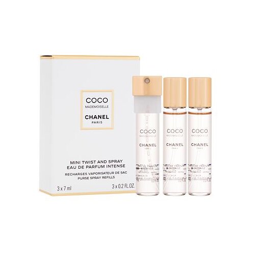 Chanel coco Mademoiselle Intense parfemska voda punilo 3x7 ml za žene Cijene
