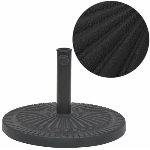 Stalak Podstavek za senčnik okrogel črne barve 29 kg, (20729214)
