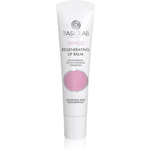 BasicLab Dermocosmetics Atopicus regenerirajući balzam za usne za vrlo suhu, osjetljivu i atopičnu kožu 15 ml Cijene