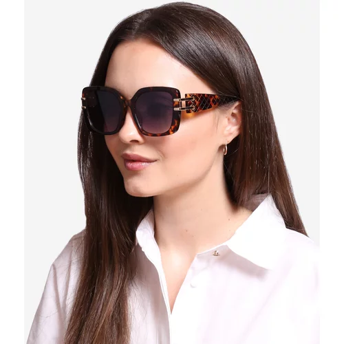 SHELOVET Brown Sunglasses