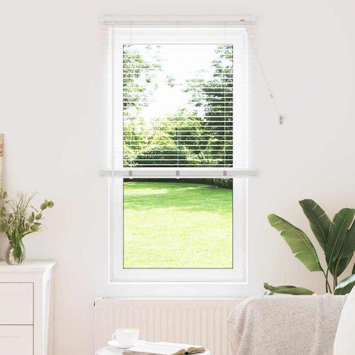 vidaXL Zavjesa za prozor sa zavjesama Ostalo Bijela 80 x 130 cm Aluminij Cijene
