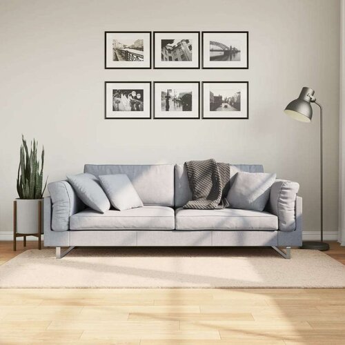  Preproga HUARTE kratka vlakna mehka in pralna bež 100x200 cm, (21127956) Cene
