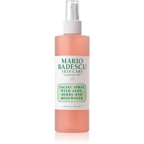 Mario Badescu Facial Spray with Aloe, Herbs and Rosewater meglica za tonizacijo obraza za osvetljevanje kože in hidratacijo 236 ml Slike