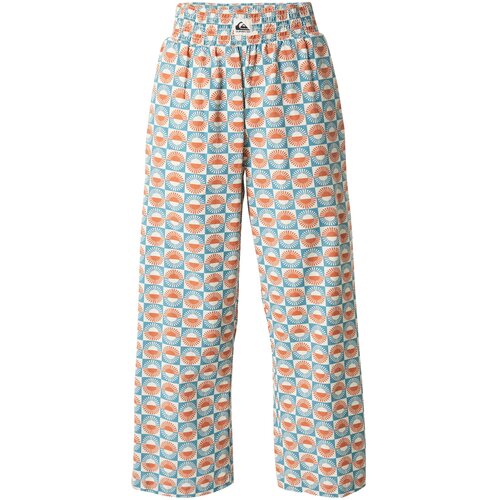 Quiksilver Hlače &amp;#039;HONOLULU&amp;#039; kremna / golobje modra / oranžna Slike