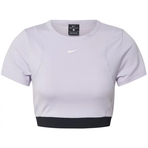 Nike Tehnička sportska majica 'Aero' lila / crna