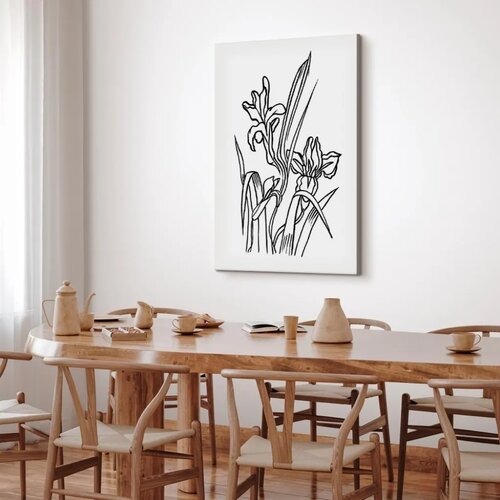  Slika - Love Irises (1 Part) Vertical 60x90 Slike