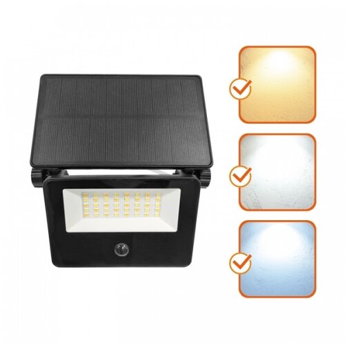  LED solarni reflektor sa senzorom NCS G2 LED/20W/3,7V 3000/4000/6500K IP54 2600 mAh Slike