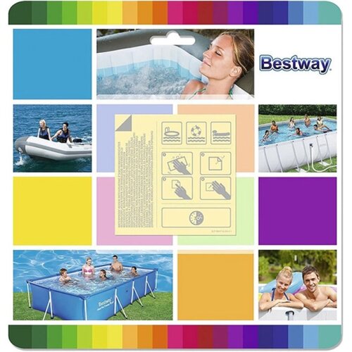 Bestway Samolepljive zakrpe za bazen 6,5x6,5cm 62091 Cene