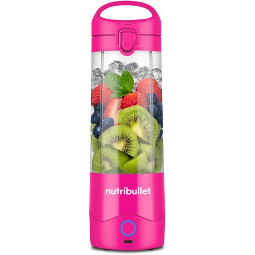 Nutribullet NBP003BP Prijenosni blender za smoothie, svijetlo roza, 475ml 0C22300174 Cijene
