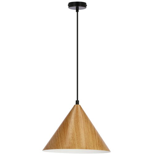 Candellux Lighting smeđa viseća svjetiljka sa staklenim sjenilom ø 25 cm dunca – Cene