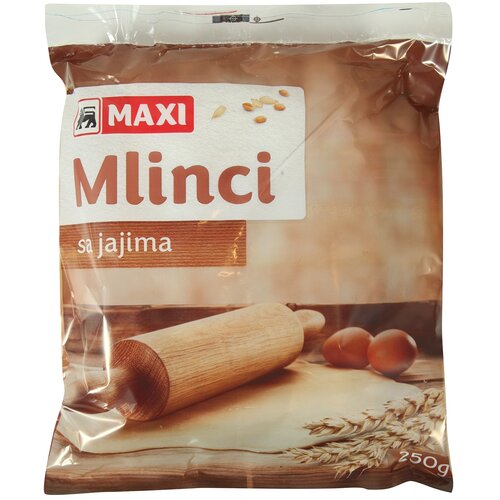 Maxi Mlinci sa jajima 250g Cene