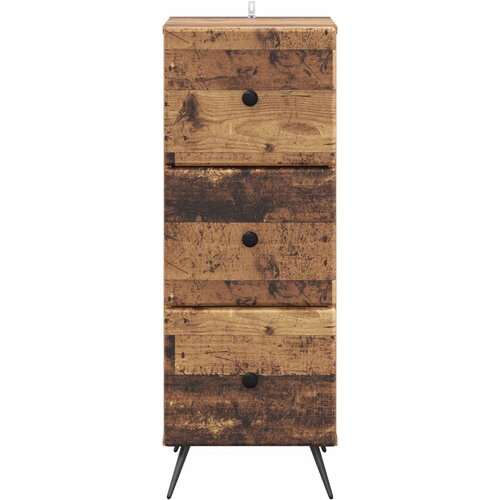  Ormar s ladicama Staro drvo 33 x 34,5 x 90 cm Konstruirano drvo Slike