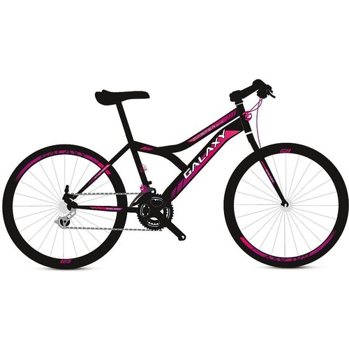 Galaxy BICIKL CASPER 240 24"/18 CRNA/CIKLAMA MAT Cene