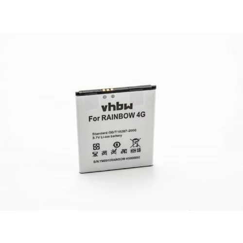 VHBW Baterija za Wiko Rainbow 4G / Wax, 2500 mAh